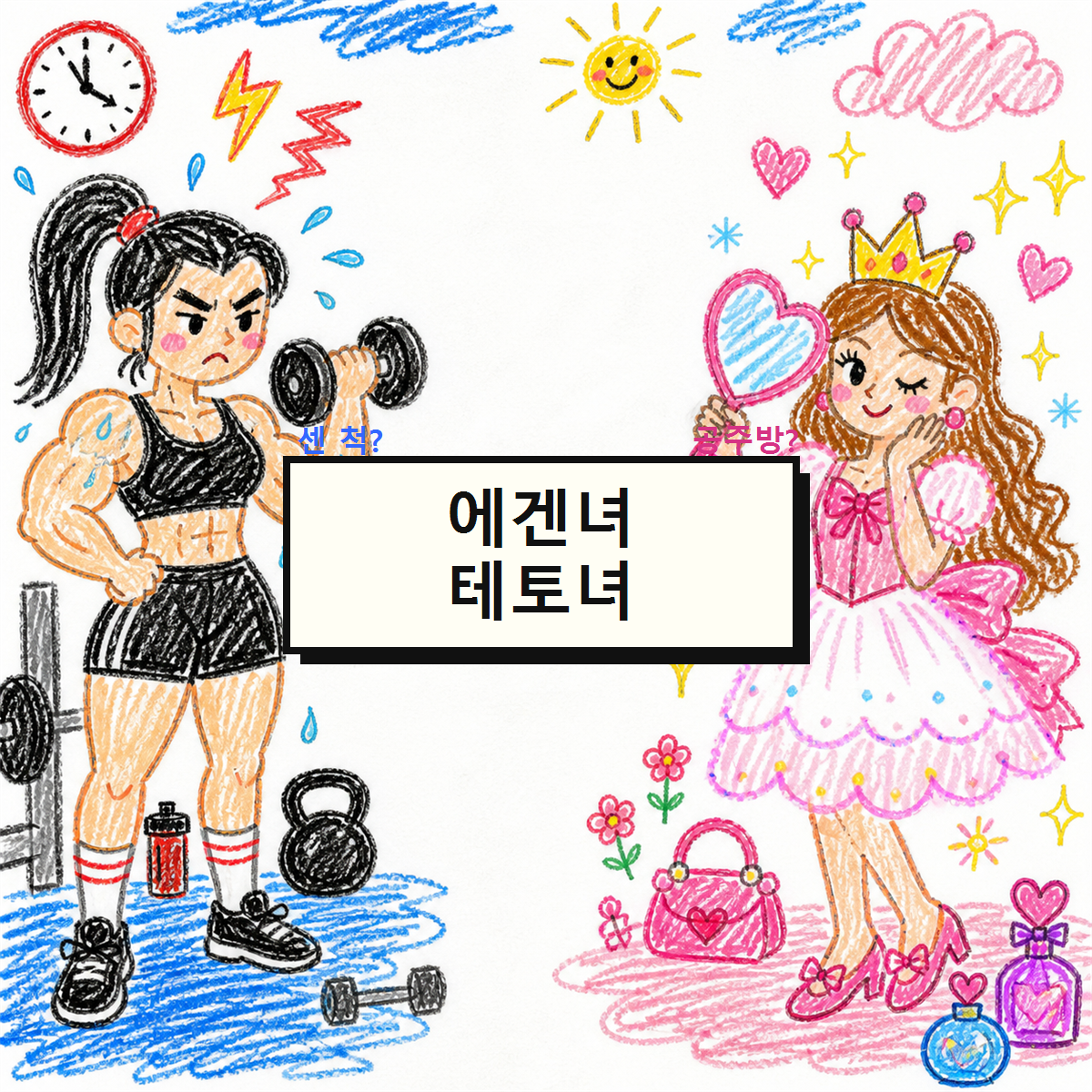 에겐녀 테토녀 테스트 대표 이미지